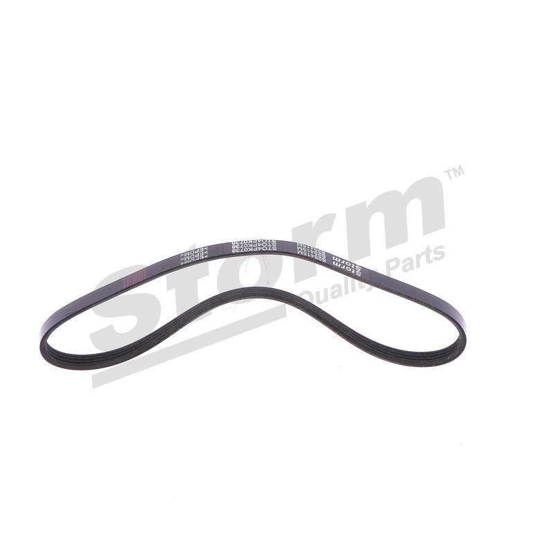 Courroie trapézoïdale à nervures STORM QUALITY PARTS STO4PK0738