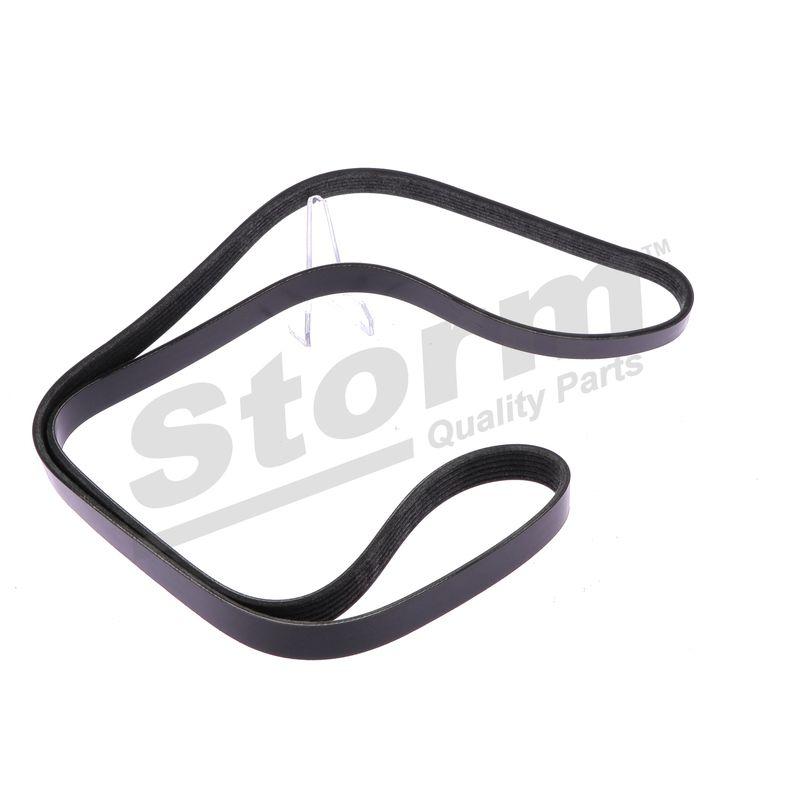 Courroie trapézoïdale à nervures STORM QUALITY PARTS STO6PK1708