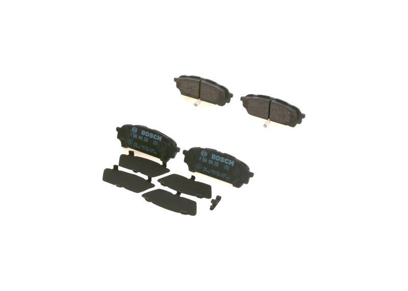 Kit de plaquettes de frein, frein à disque BOSCH 0 986 494 232