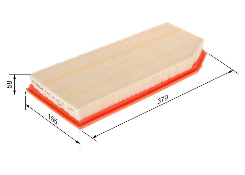 Filtre à air BOSCH 1 457 433 065