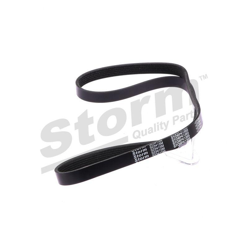 Courroie trapézoïdale à nervures STORM QUALITY PARTS STO6PK1355