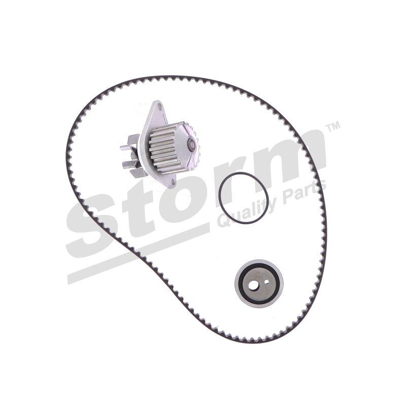 Pompe à eau + kit de courroie crantée STORM QUALITY PARTS 5550107KP