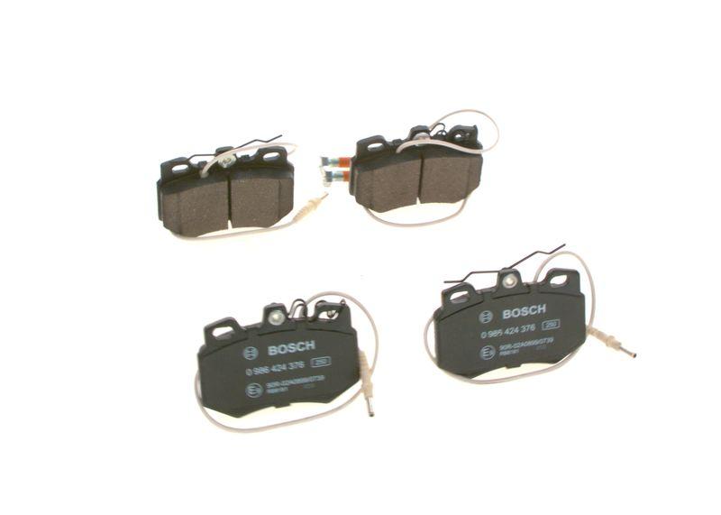 Kit de plaquettes de frein, frein à disque BOSCH 0 986 424 376