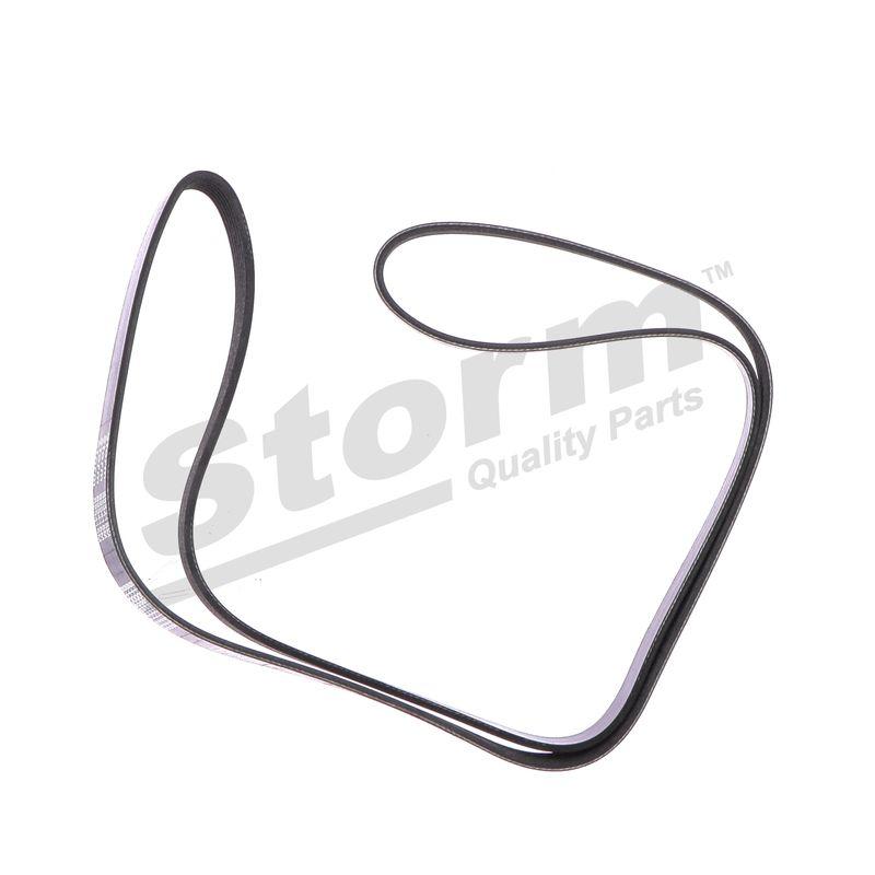 Courroie trapézoïdale à nervures STORM QUALITY PARTS STO6PK1775