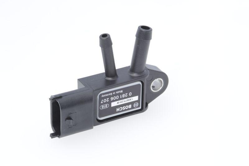 Capteur, pression des gaz échappement BOSCH 0 281 006 207