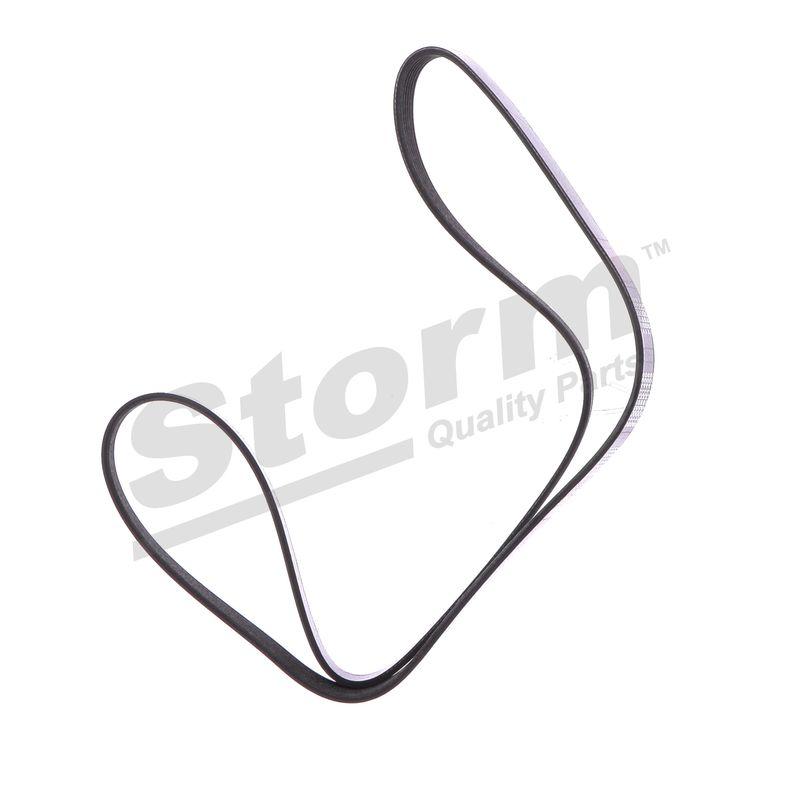 Courroie trapézoïdale à nervures STORM QUALITY PARTS STO6PK1438
