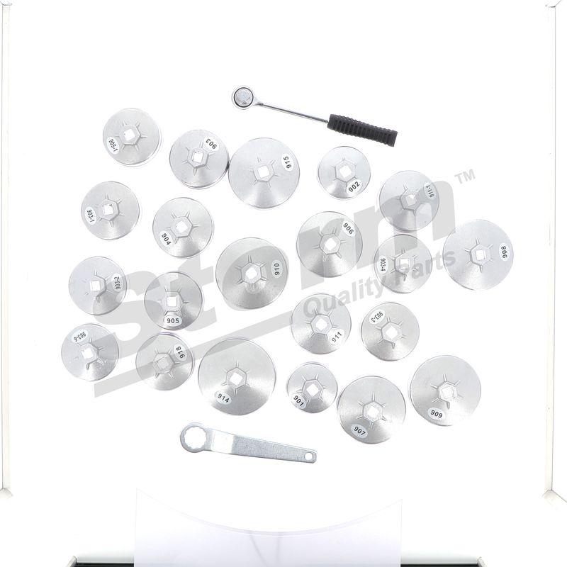 Kit clé coiffe pour filtre à huile STORM QUALITY PARTS 555509