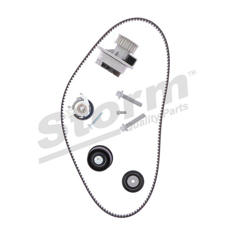 Pompe à eau + kit de courroie crantée STORM QUALITY PARTS 904388KP