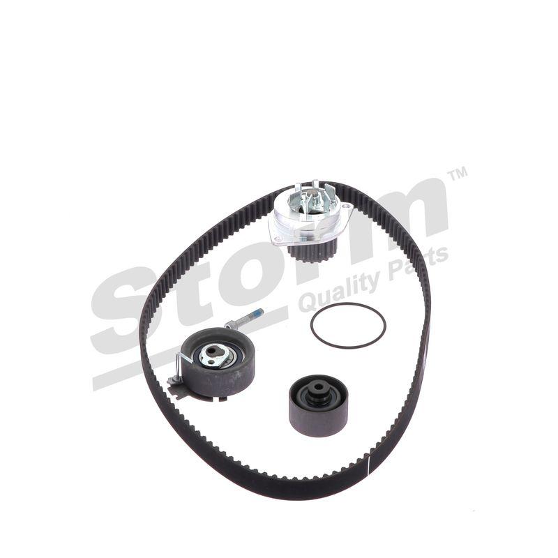 Pompe à eau + kit de courroie crantée STORM QUALITY PARTS 904470KP