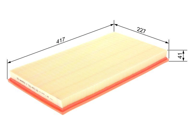 Filtre à air BOSCH F 026 400 122