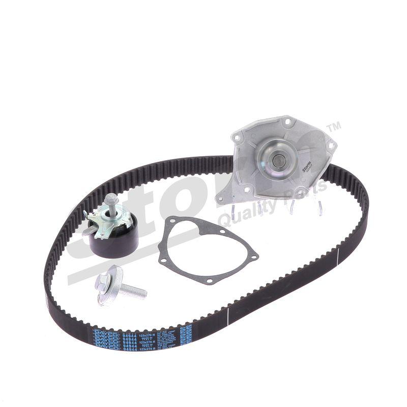 Pompe à eau + kit de courroie crantée STORM QUALITY PARTS 5550579KP