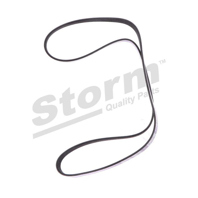 Courroie trapézoïdale à nervures STORM QUALITY PARTS STO6PK1453