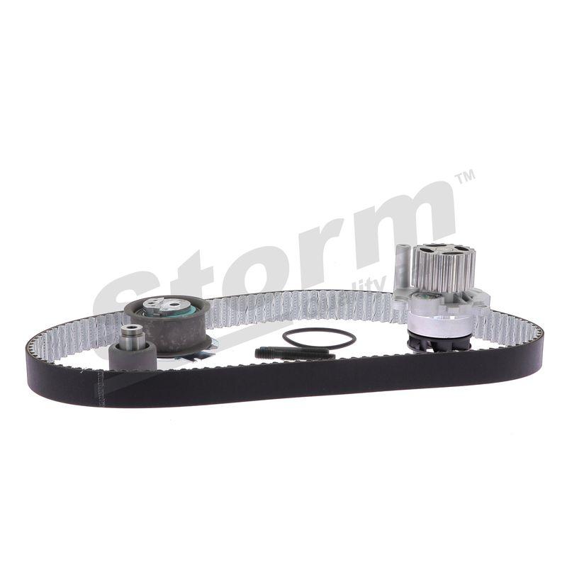 Pompe à eau + kit de courroie crantée STORM QUALITY PARTS 5550584KP