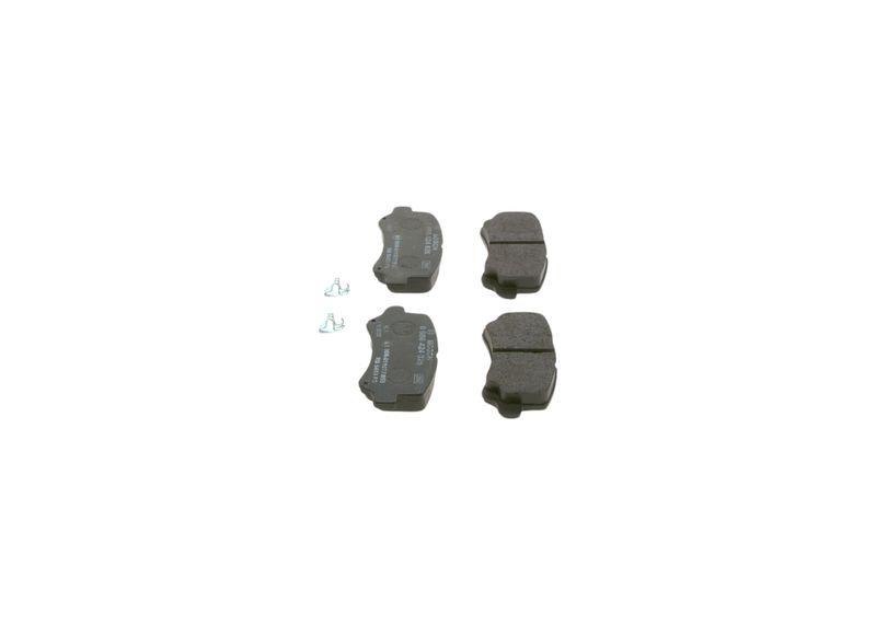 Kit de plaquettes de frein, frein à disque BOSCH 0986424626