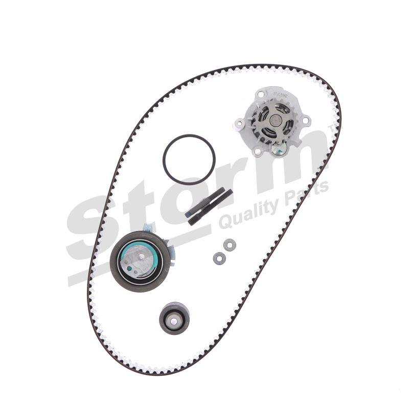 Pompe à eau + kit de courroie crantée STORM QUALITY PARTS 5550584KP