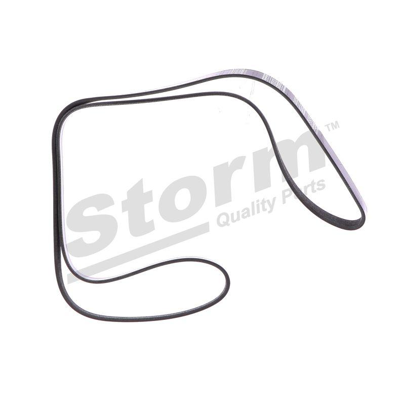 Courroie trapézoïdale à nervures STORM QUALITY PARTS STO6PK1792