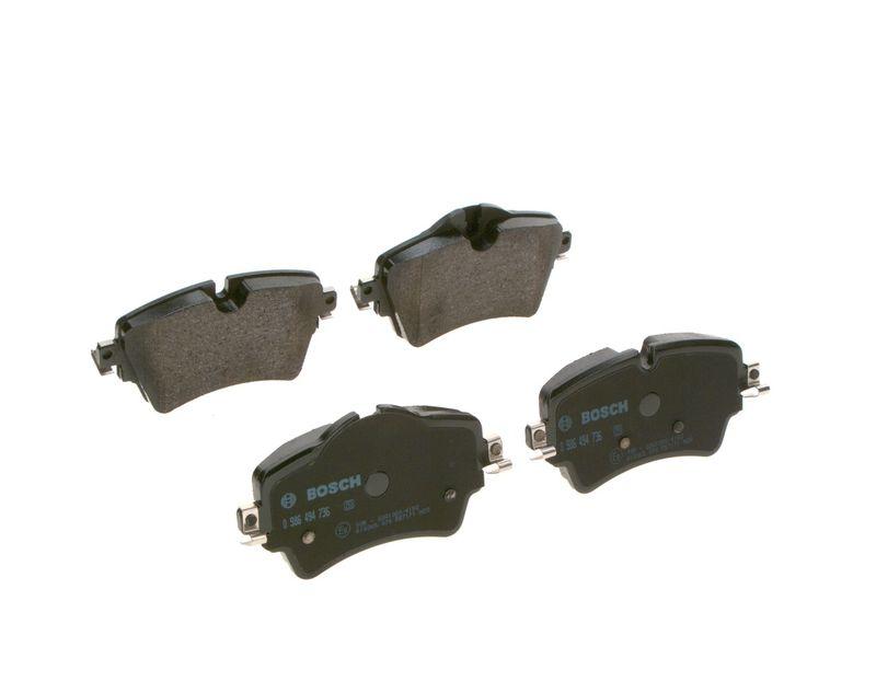 Kit de plaquettes de frein, frein à disque BOSCH 0 986 494 736