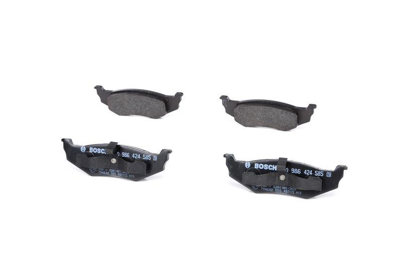 Kit de plaquettes de frein, frein à disque BOSCH 0 986 424 585