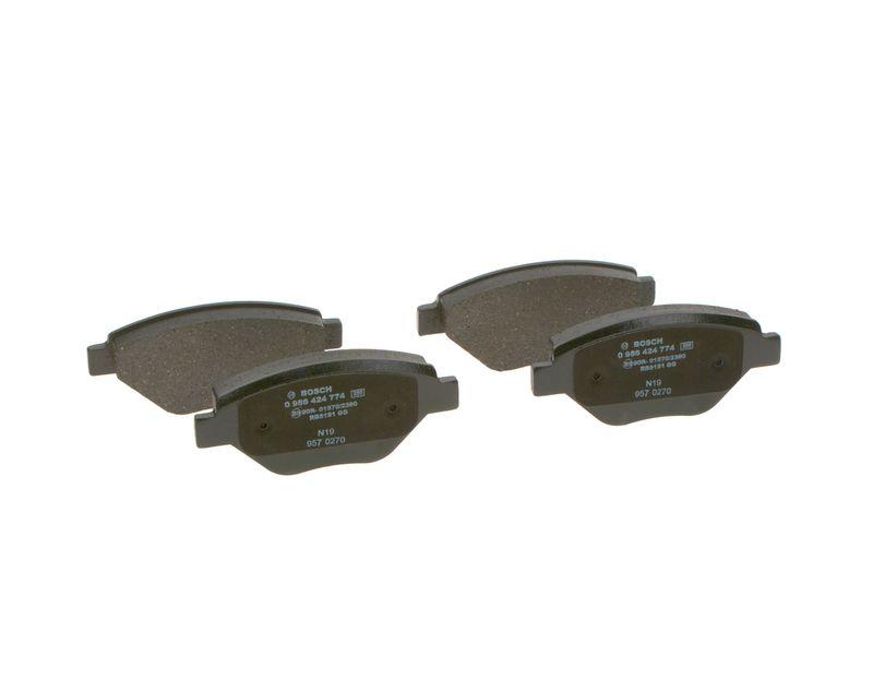 Kit de plaquettes de frein, frein à disque BOSCH 0 986 424 774