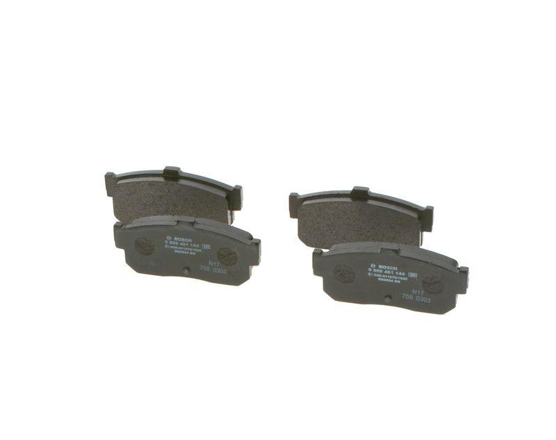 Kit de plaquettes de frein, frein à disque BOSCH 0 986 461 144