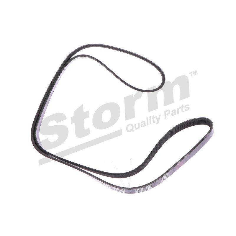 Courroie trapézoïdale à nervures STORM QUALITY PARTS STO6PK1600