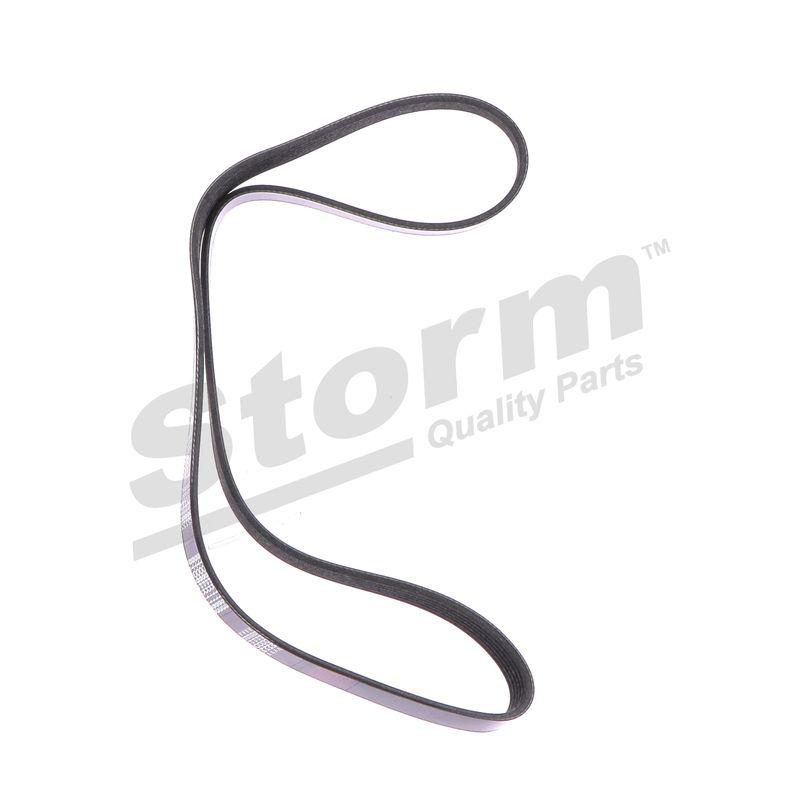 Courroie trapézoïdale à nervures STORM QUALITY PARTS STO6PK1153