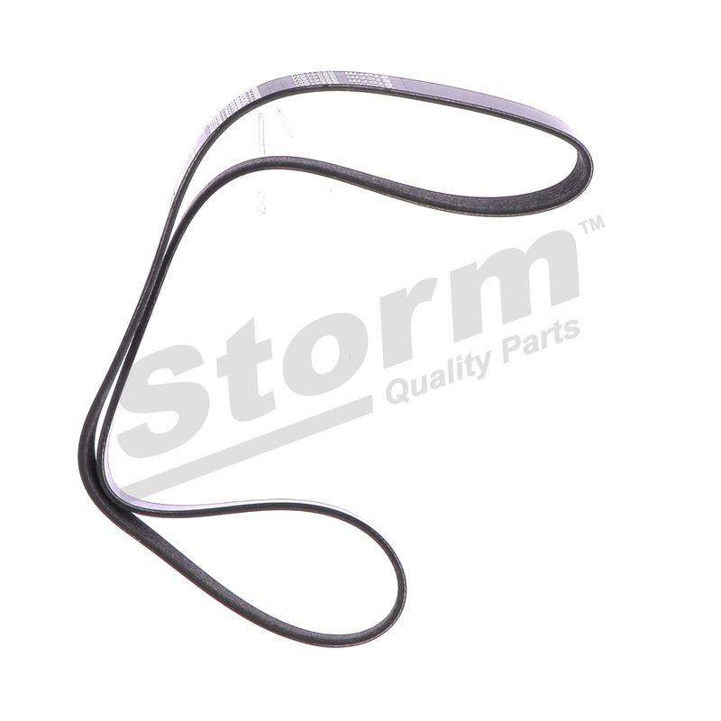 Courroie trapézoïdale à nervures STORM QUALITY PARTS STO6PK1200