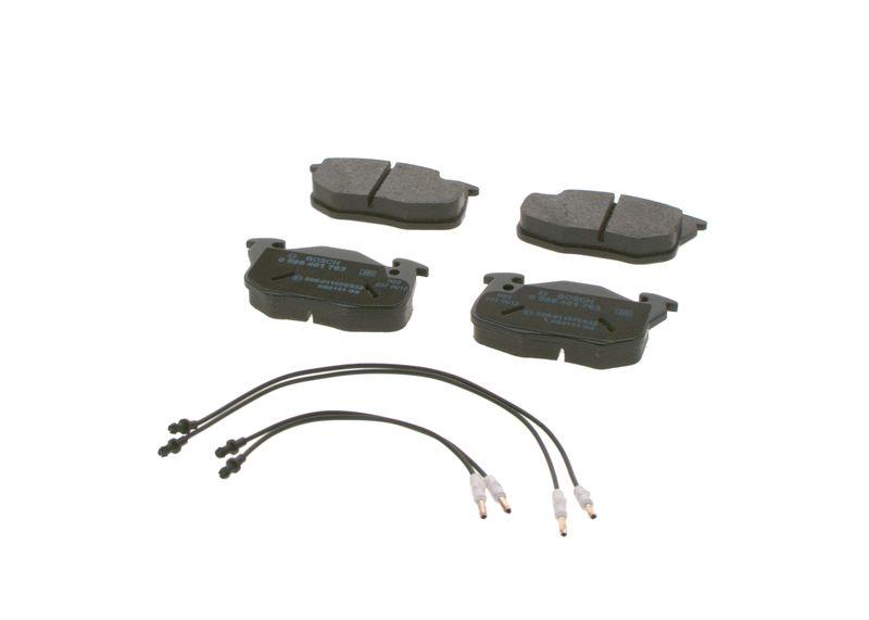 Kit de plaquettes de frein, frein à disque BOSCH 0 986 461 763