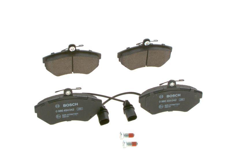 Kit de plaquettes de frein, frein à disque BOSCH 0 986 494 042