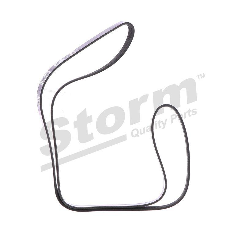 Courroie trapézoïdale à nervures STORM QUALITY PARTS STO6PK1792