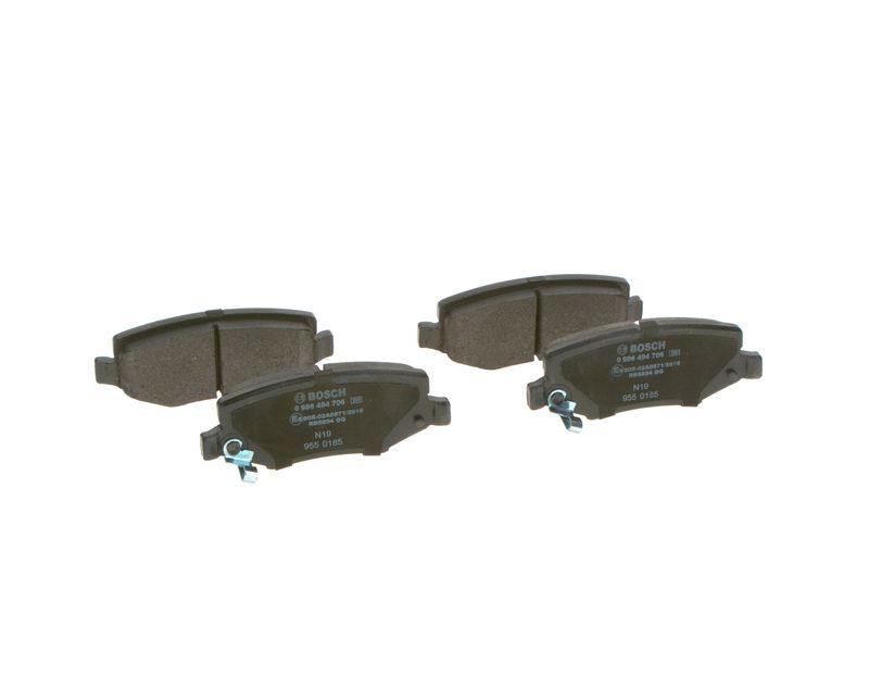 Kit de plaquettes de frein, frein à disque BOSCH 0 986 494 706