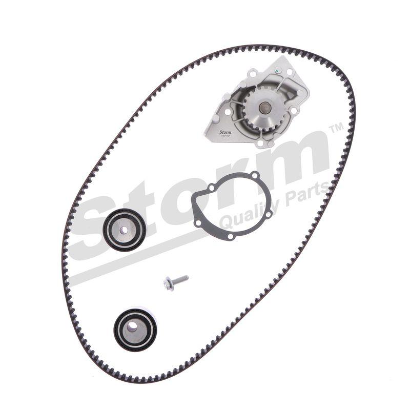 Pompe à eau + kit de courroie crantée STORM QUALITY PARTS 5550566KP