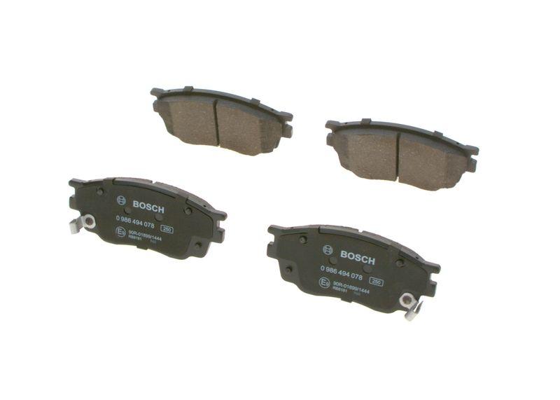 Kit de plaquettes de frein, frein à disque BOSCH 0 986 494 078
