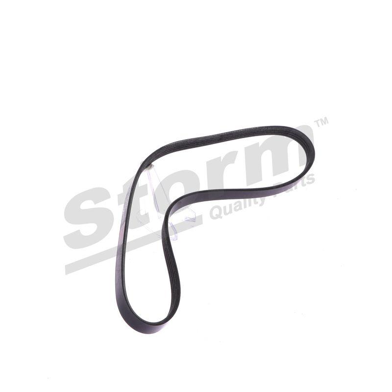 Courroie trapézoïdale à nervures STORM QUALITY PARTS STO4PK0855
