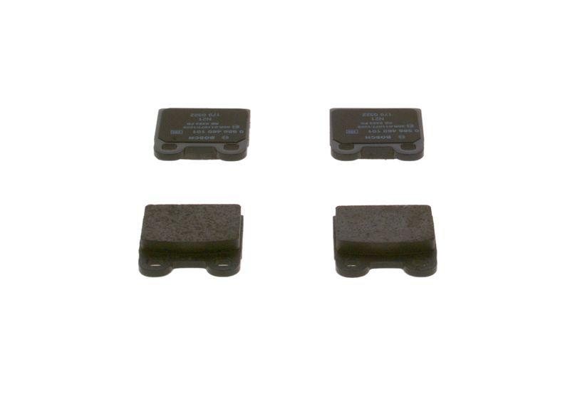 Kit de plaquettes de frein, frein à disque BOSCH 0 986 460 101