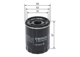 Filtre à huile BOSCH F026407347