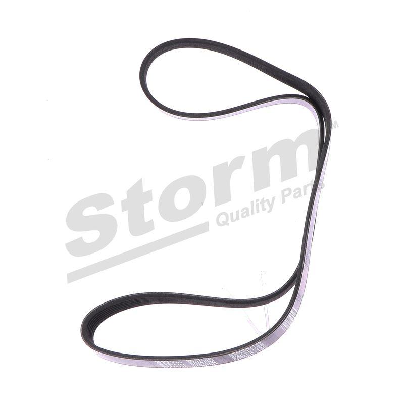 Courroie trapézoïdale à nervures STORM QUALITY PARTS STO7PK1125
