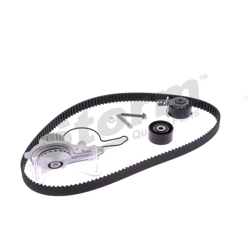 Pompe à eau + kit de courroie crantée STORM QUALITY PARTS 904487KP