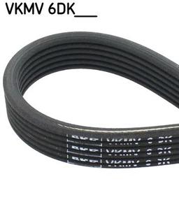 Courroie trapézoïdale à nervures SKF VKMV 6DK1188