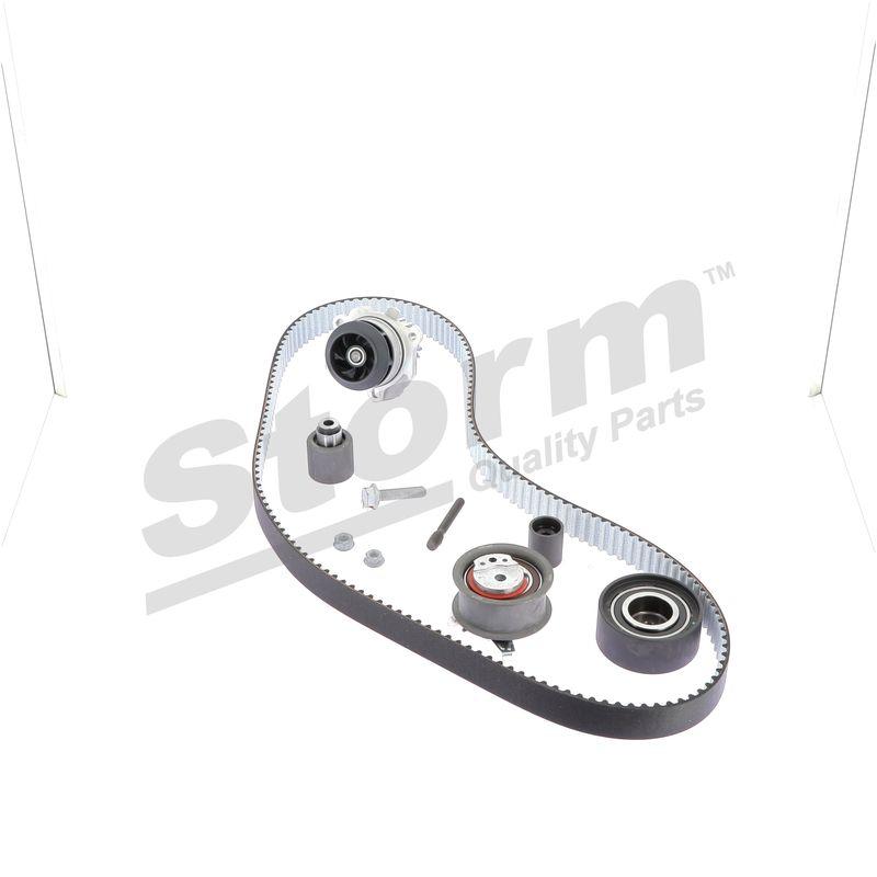 Pompe à eau + kit de courroie crantée STORM QUALITY PARTS 5550791KP