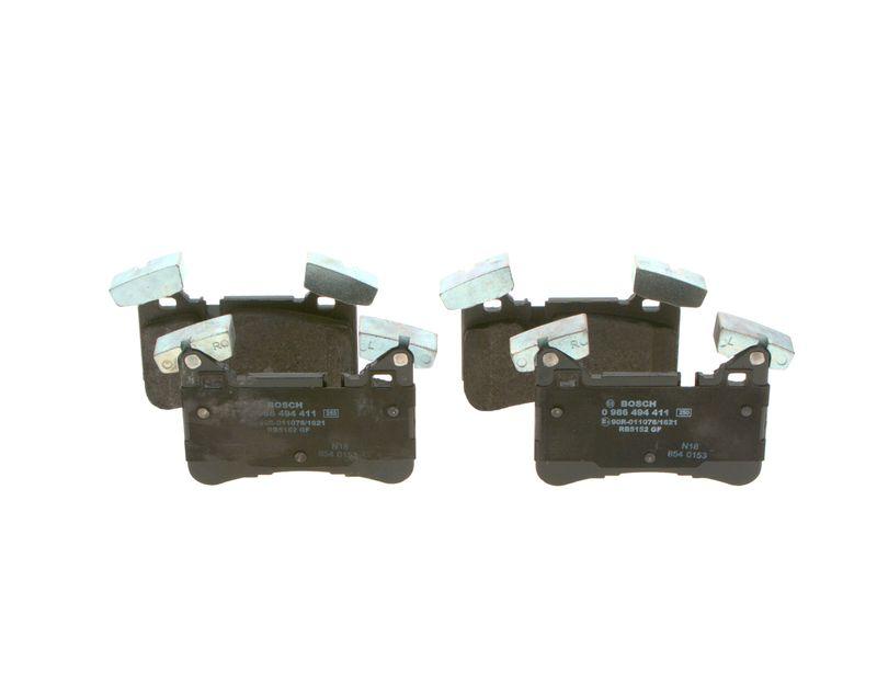 Kit de plaquettes de frein, frein à disque BOSCH 0 986 494 411