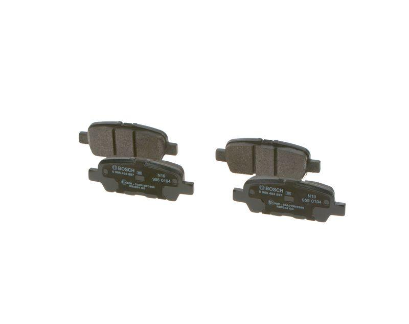 Kit de plaquettes de frein, frein à disque BOSCH 0 986 494 857