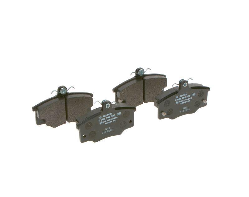 Kit de plaquettes de frein, frein à disque BOSCH 0 986 468 380