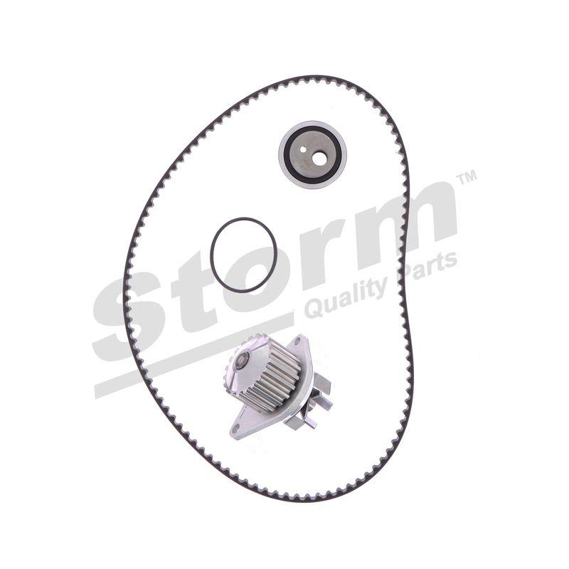Pompe à eau + kit de courroie crantée STORM QUALITY PARTS 5550107KP