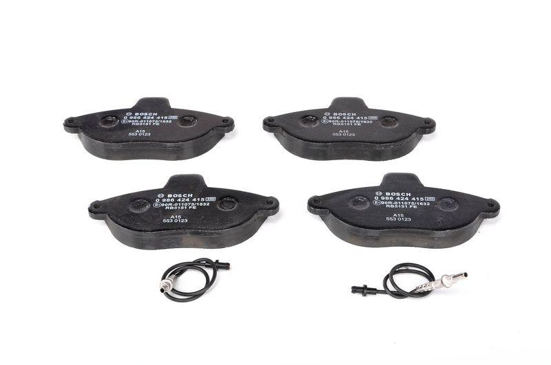 Kit de plaquettes de frein, frein à disque BOSCH 0986424415