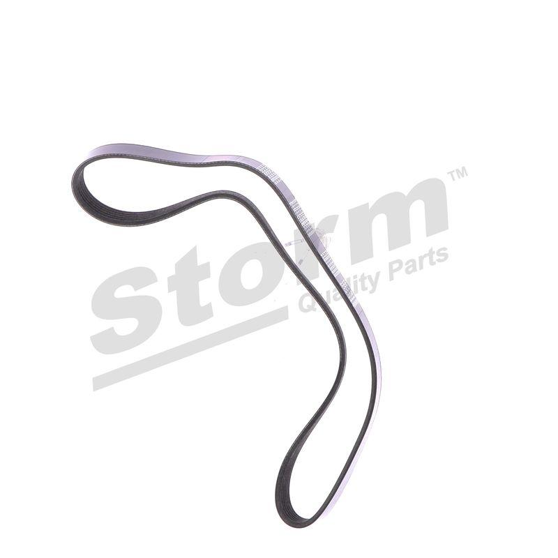 Courroie trapézoïdale à nervures STORM QUALITY PARTS STO6PK1013