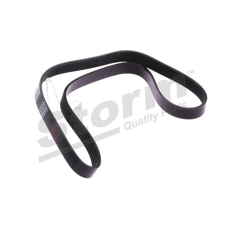 Courroie trapézoïdale à nervures STORM QUALITY PARTS STO6PK1125