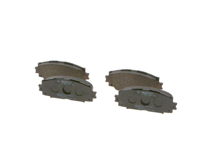 Kit de plaquettes de frein, frein à disque BOSCH 0 986 494 198