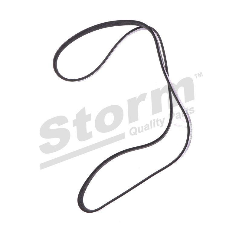 Courroie trapézoïdale à nervures STORM QUALITY PARTS STO6PK1390