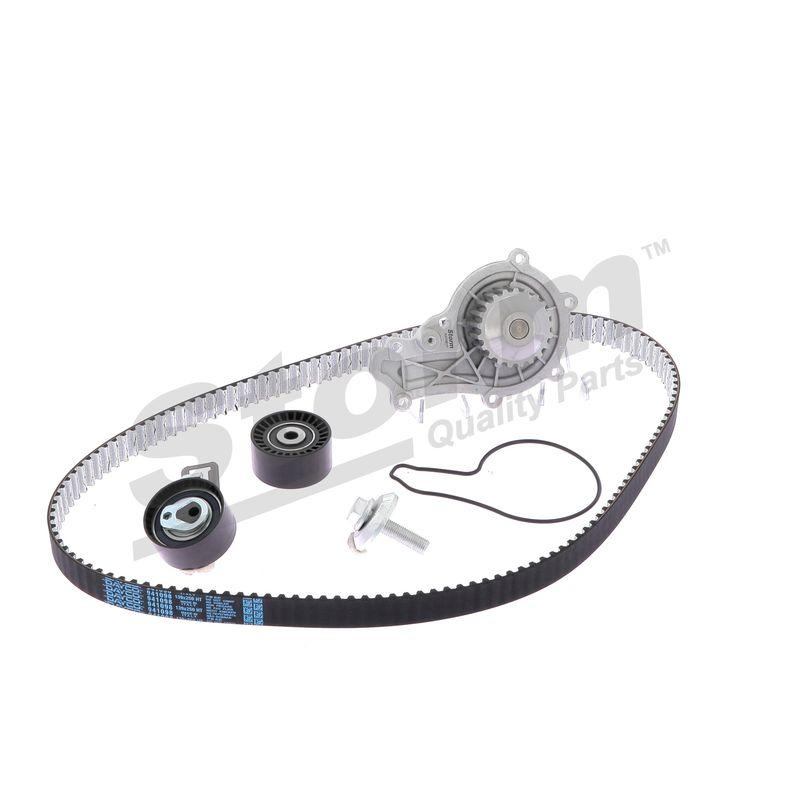 Pompe à eau + kit de courroie crantée STORM QUALITY PARTS 904546KP